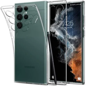 Spigen Liquid Crystal Case for Samsung Galaxy S22 Ultra - Cleareng