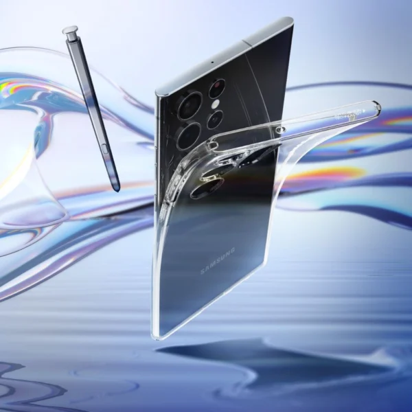 Spigen Liquid Crystal Case for Samsung Galaxy S22 Ultra - Cleareng