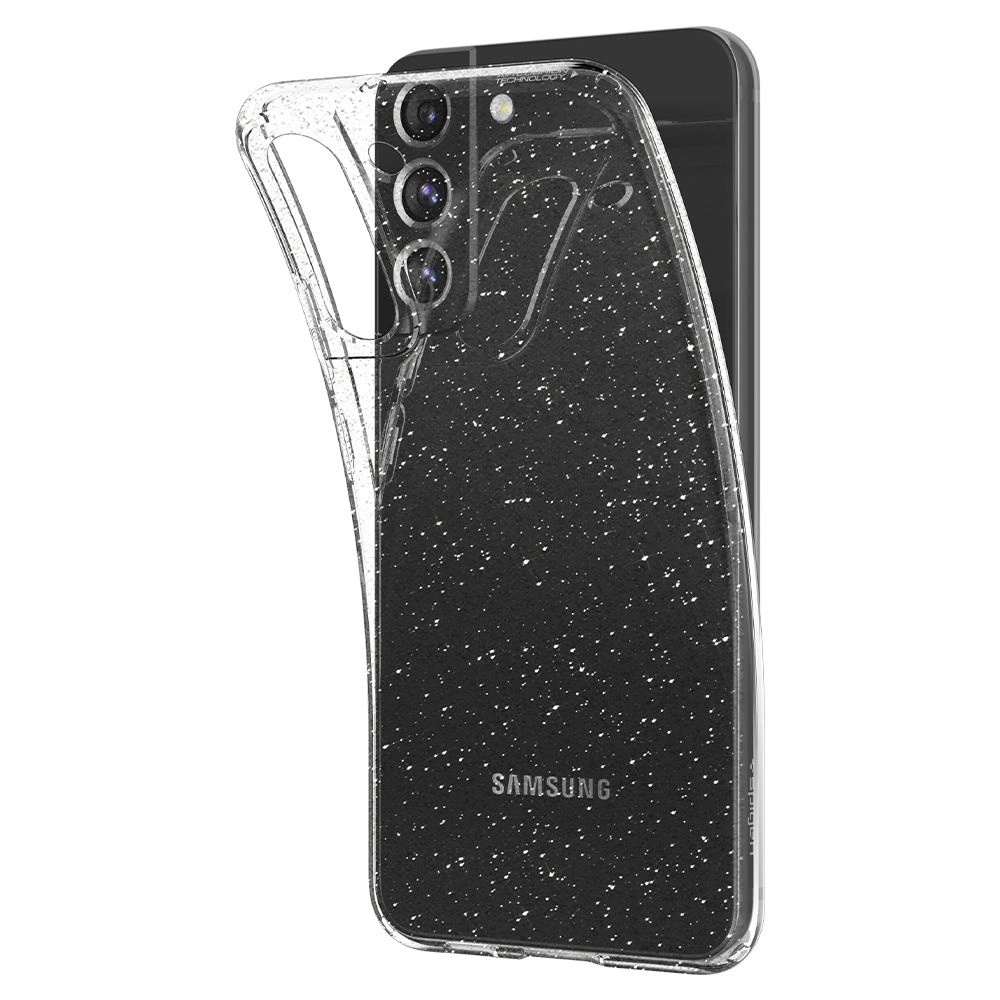 Spigen Liquid Crystal Case for Samsung Galaxy S22 - Clear Glittereng