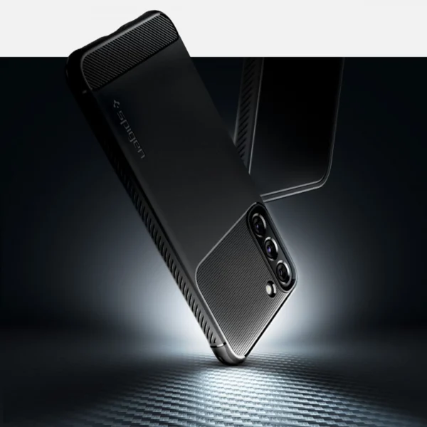 Spigen Rugged Armor Case for Samsung Galaxy S22 - Matte Blackeng