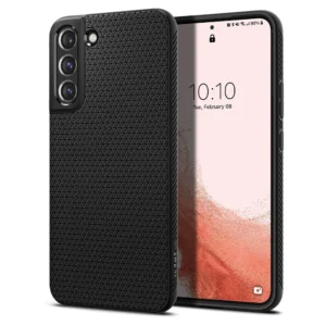 Spigen Liquid Air Case for Samsung Galaxy S22 - Matte Blackeng