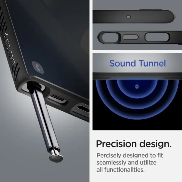 Spigen Liquid Air Case for Samsung Galaxy S22 Ultra - Matte Blackeng