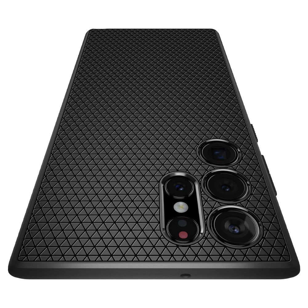 Spigen Liquid Air Case for Samsung Galaxy S22 Ultra - Matte Blackeng