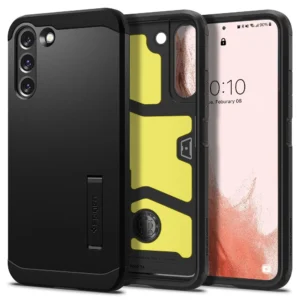 Spigen Tough Armor Case for Samsung Galaxy S22 - Blackeng
