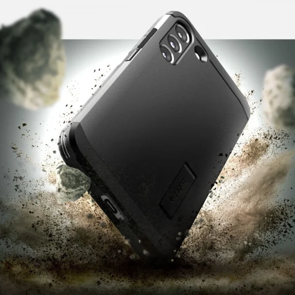 Spigen Tough Armor Case for Samsung Galaxy S22 - Blackeng