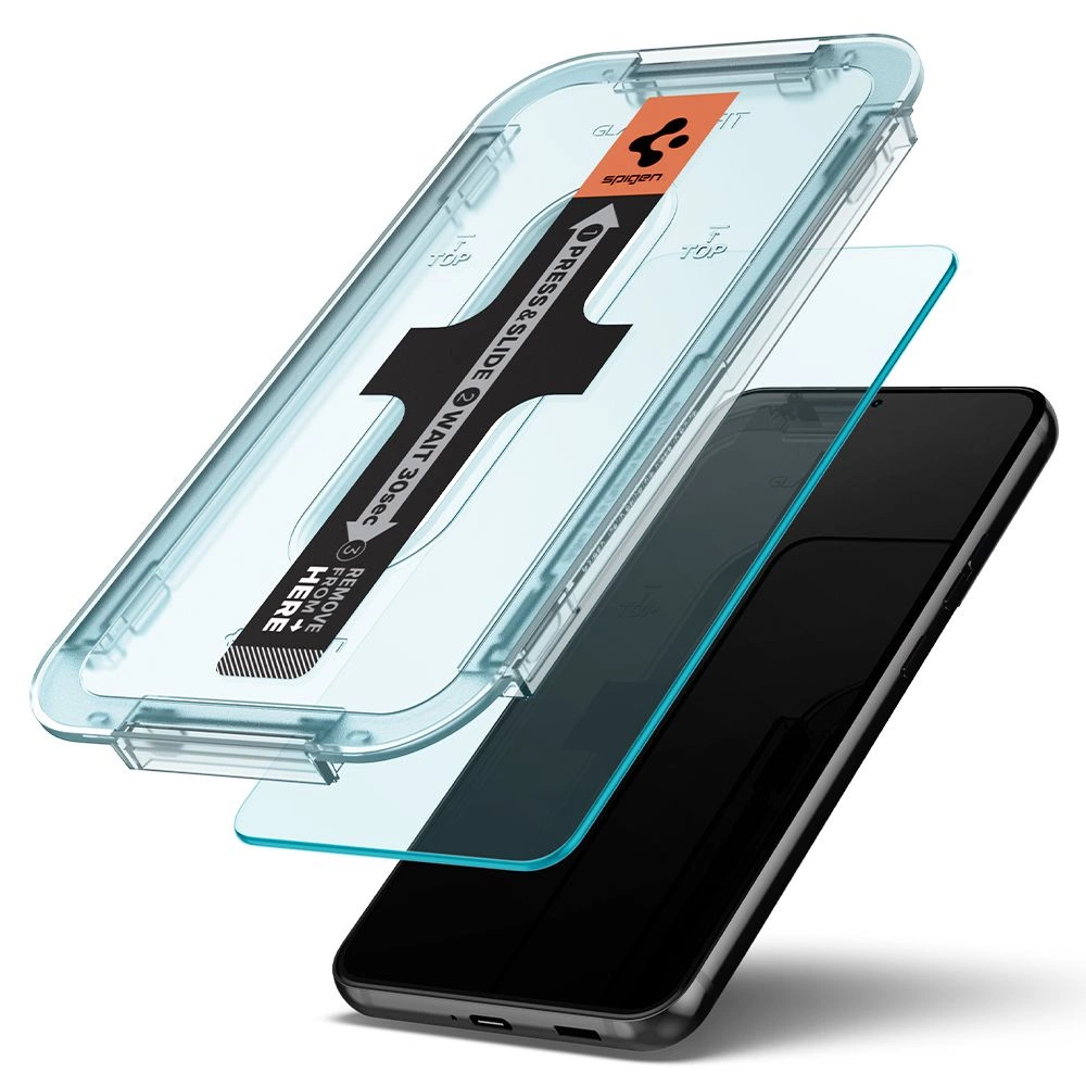 Spigen Glas.tR EZ Fit Tempered Glass for Samsung Galaxy S22+ - 2 pcs.eng