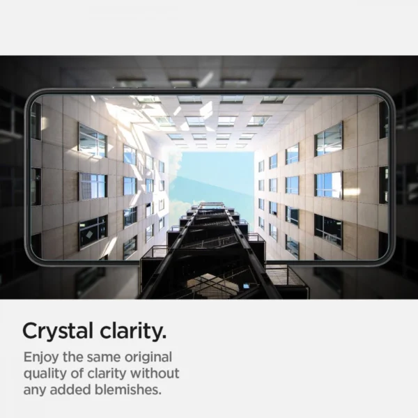 Spigen Glas.tR EZ Fit Tempered Glass for Samsung Galaxy S22 - 2 pcs.eng