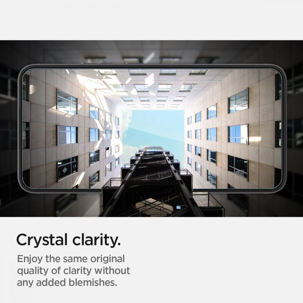 Spigen Glas.tR EZ Fit Tempered Glass for Samsung Galaxy S22 - 2 pcs.eng