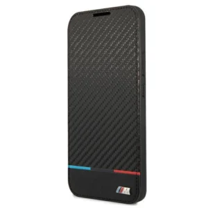 Etui BMW BMBKS22MPUCARTCBK S22+ S906 czarny/black bookcase M Collection Triangleseng