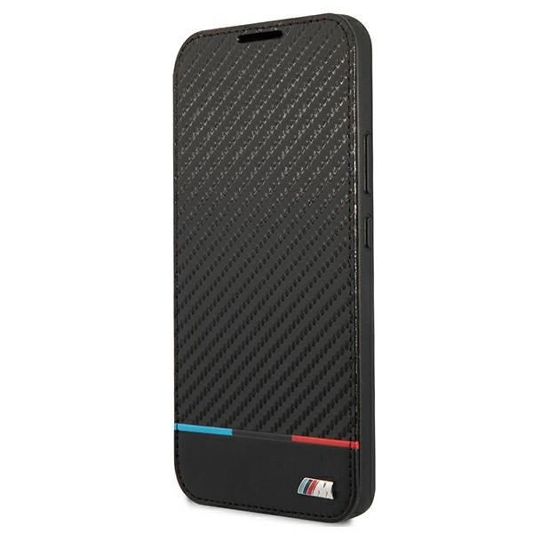 Etui BMW BMBKS22MPUCARTCBK S22+ S906 czarny/black bookcase M Collection Triangleseng