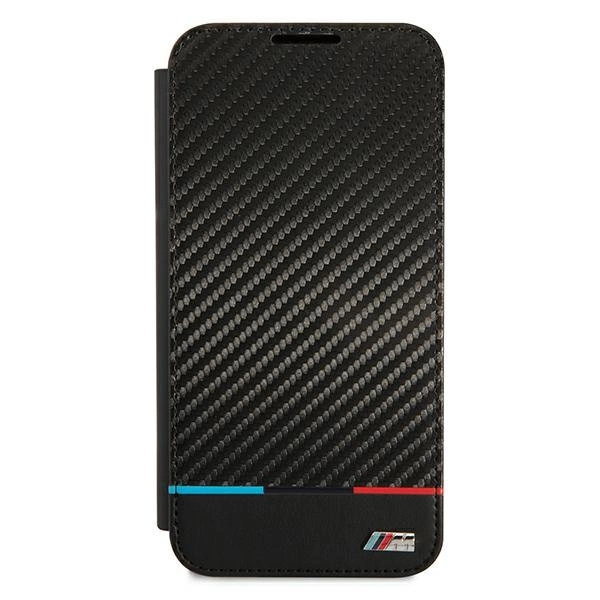 Etui BMW BMBKS22MPUCARTCBK S22+ S906 czarny/black bookcase M Collection Triangleseng