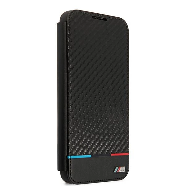 Etui BMW BMBKS22MPUCARTCBK S22+ S906 czarny/black bookcase M Collection Triangleseng