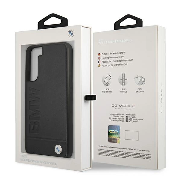 Etui BMW BMHCS22MSLLBK S22+ S906 czarny/black hardcase Signature Logo Imprinteng