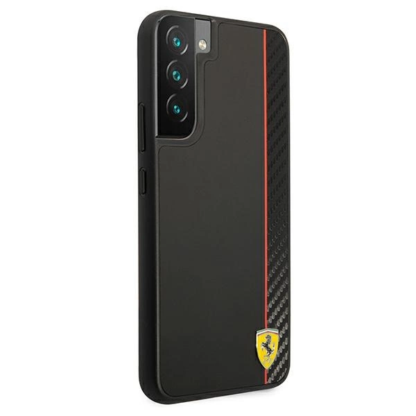 Ferrari FESAXHCS22MBK S22+ S906 black/black hardcase On Track Carbon Stripeeng