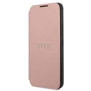 Guess GUBKS22MPSASBPI S22+ S906 pink/pink book Saffiano Stripeseng