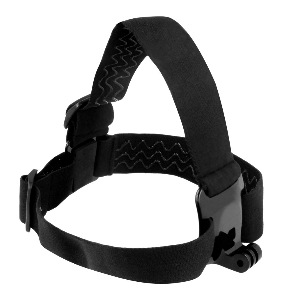 Headband for GoPro, DJI Osmo Action, EKEN, SJCam, Insta360 action cameras + long mounting screw blackeng