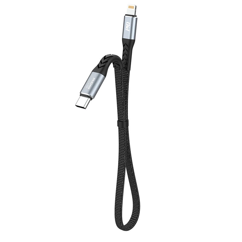 Dudao L10P Lightning - USB-C PD 20W cable 0.23m - blackeng