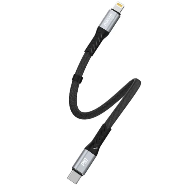 Dudao L10P Lightning - USB-C PD 20W cable 0.23m - blackeng