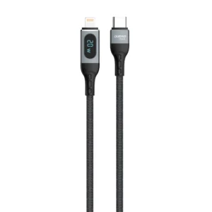 Dudao USB Type C - Lightning cable fast charging PD 20W 1m black (L7MaxL)eng