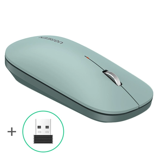 Ugreen handy wireless mouse USB green (MU001)eng