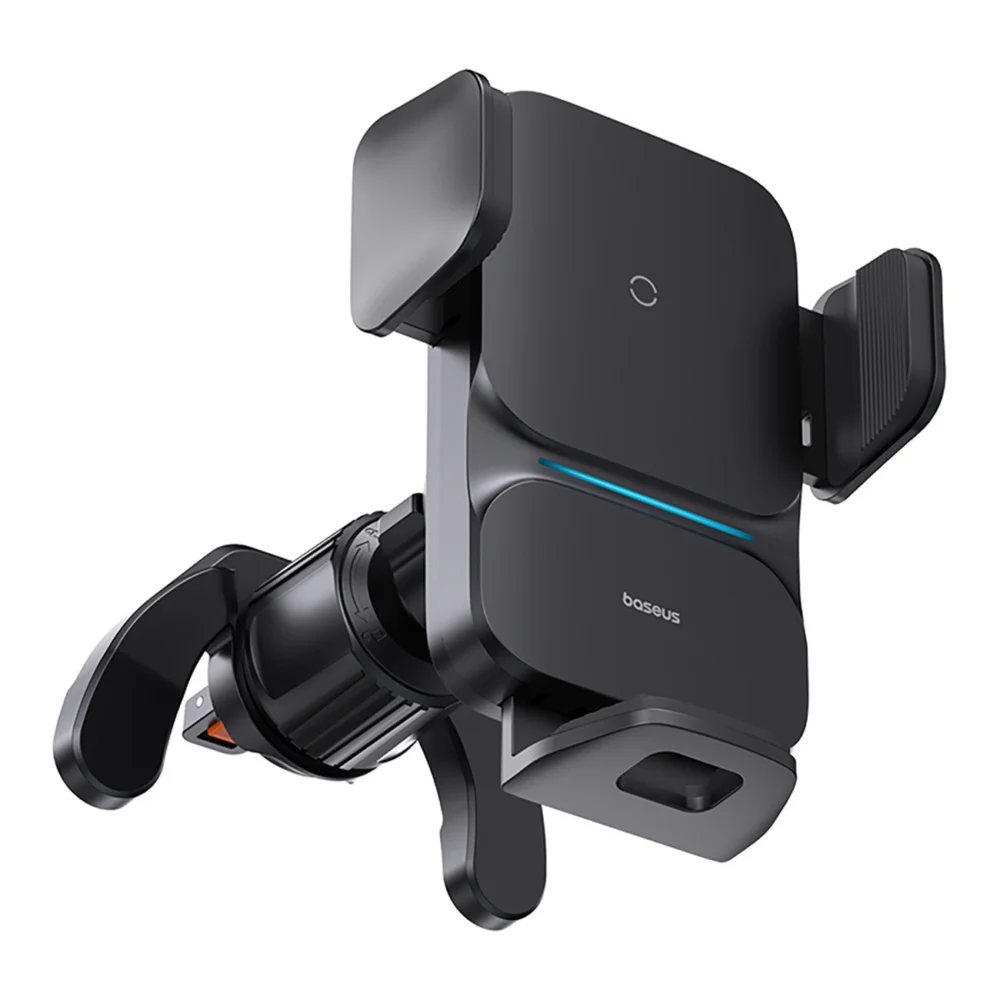 Baseus Wisdom Inductive Charger Car Phone Holder for Grille Black (CGZX000001)eng