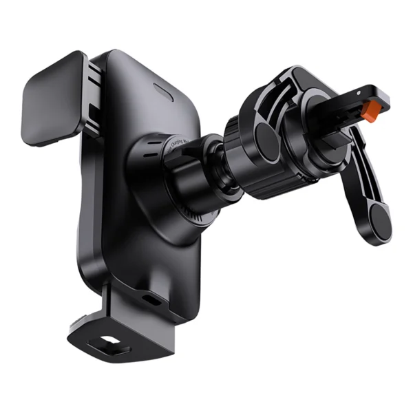 Baseus Wisdom Inductive Charger Car Phone Holder for Grille Black (CGZX000001)eng