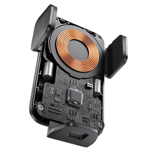 Baseus Wisdom Inductive Charger Car Phone Holder for Grille Black (CGZX000001)eng