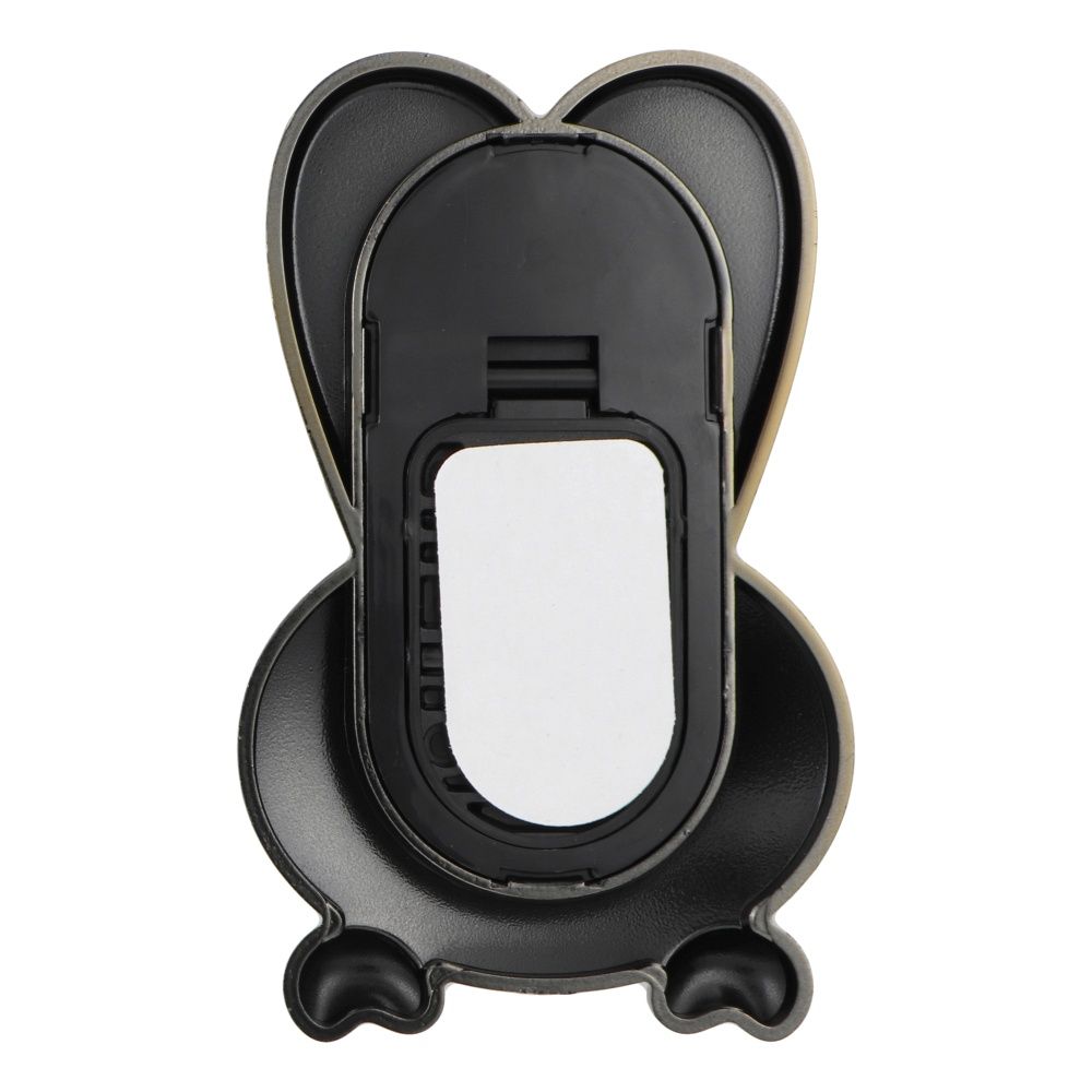 Phone stand RABBIT - stick-on - black