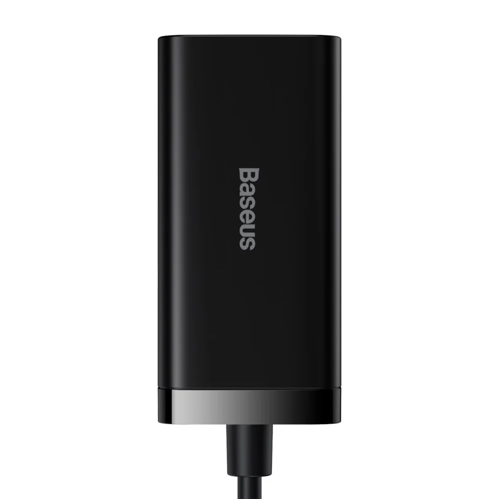 Baseus GaN3 Pro fast universal GaN charger 2 x USB Type C / 2x USB 100W PD3.0, QC4.0 +, AFC black (CCGP000101)eng