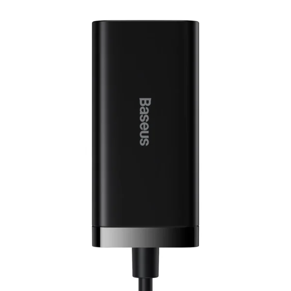 Baseus GaN3 Pro fast universal GaN charger 2 x USB Type C / 2x USB 100W PD3.0, QC4.0 +, AFC black (CCGP000101)eng