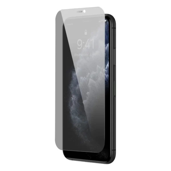 Baseus Privacy Anti Spy tempered glass for iPhone 11 Pro Max / iPhone XS Max with positionereng
