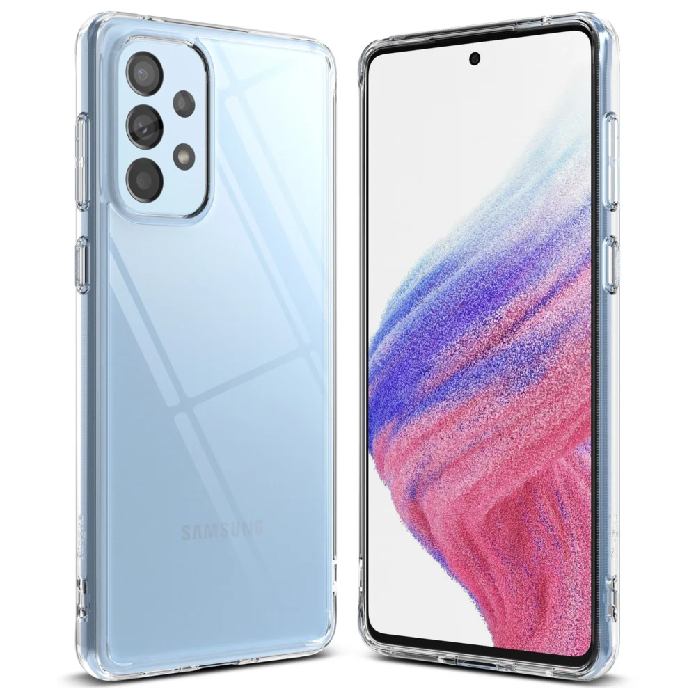 Ringke Fusion tpu case with frame for Samsung galaxy a73 transparenteng