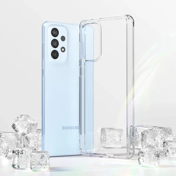 Ringke Fusion tpu case with frame for Samsung galaxy a73 transparenteng