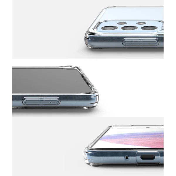 Ringke Fusion tpu case with frame for Samsung galaxy a73 transparenteng