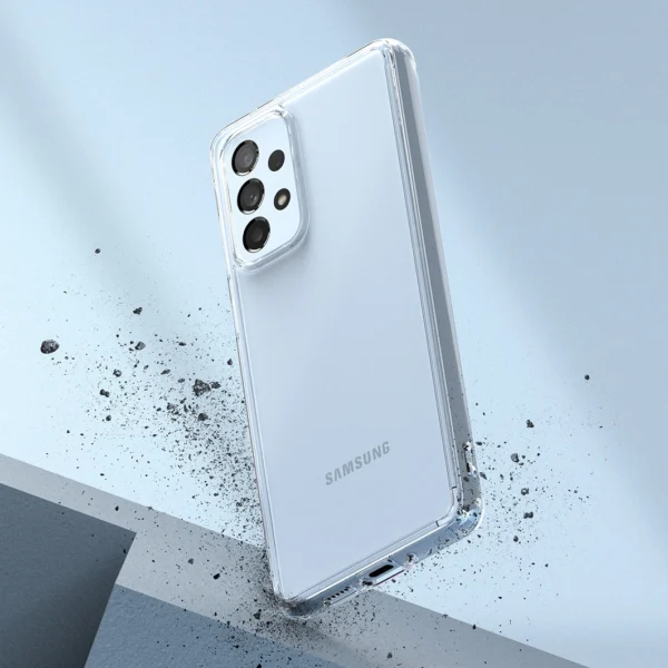 Ringke Fusion tpu case with frame for Samsung galaxy a73 transparenteng