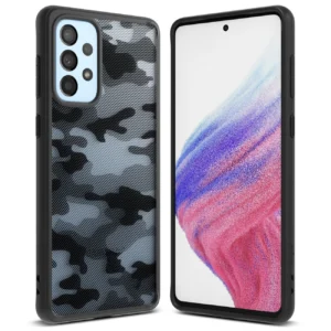 Ringke Fusion Matte tpu case with frame for Samsung Galaxy A73 blackeng