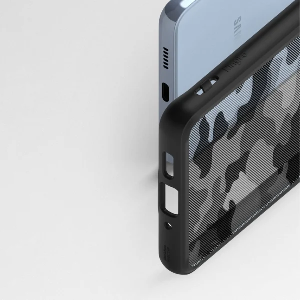 Ringke Fusion Matte tpu case with frame for Samsung Galaxy A73 blackeng