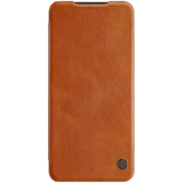 Nillkin Qin leather holster case for Samsung Galaxy A13 5G browneng