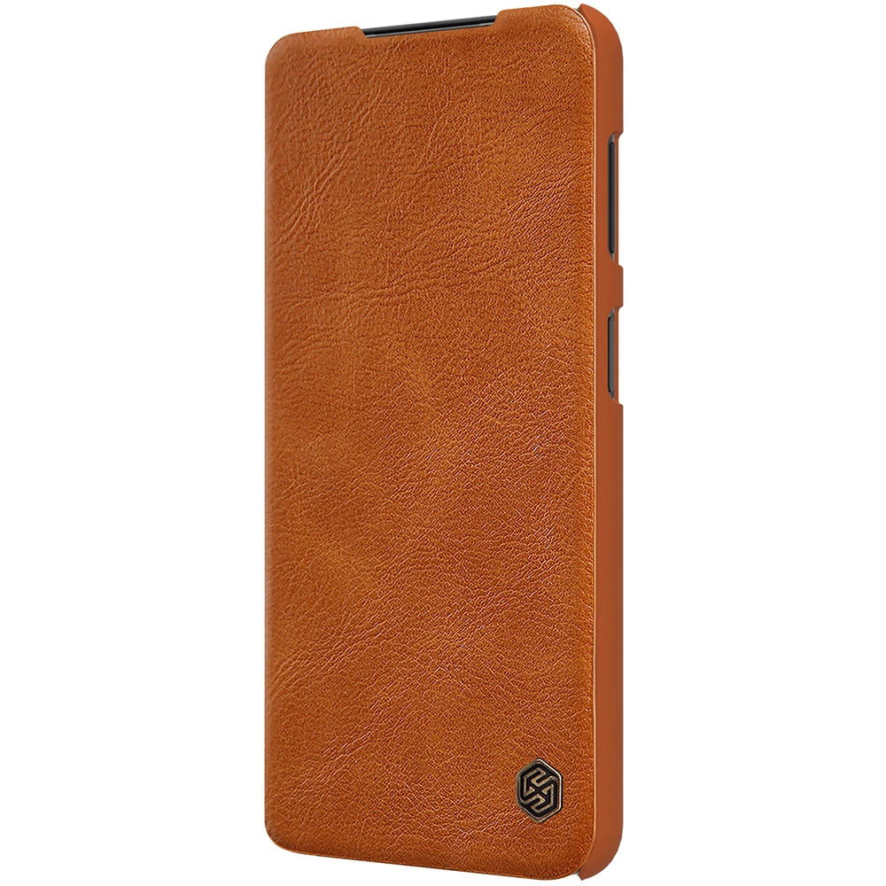 Nillkin Qin leather holster case for Samsung Galaxy A13 5G browneng