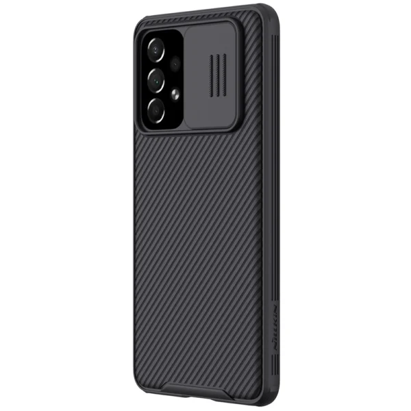 Nillkin CamShield Pro Case Armored Case Cover Camera Protector for Samsung Galaxy A73 Blackeng