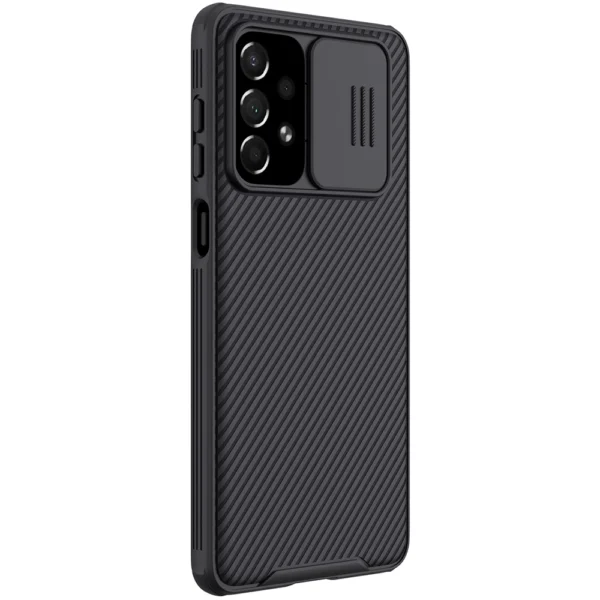 Nillkin CamShield Pro Case Armored Case Cover Camera Protector for Samsung Galaxy A73 Blackeng