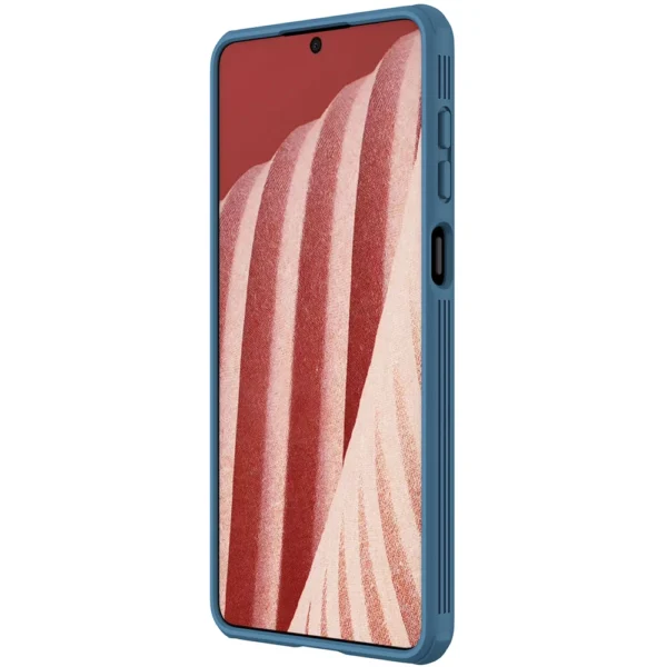 Nillkin CamShield Pro Case Armored Case Cover Camera Protector for Samsung Galaxy A73 Blueeng