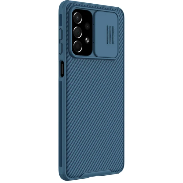 Nillkin CamShield Pro Case Armored Case Cover Camera Protector for Samsung Galaxy A73 Blueeng