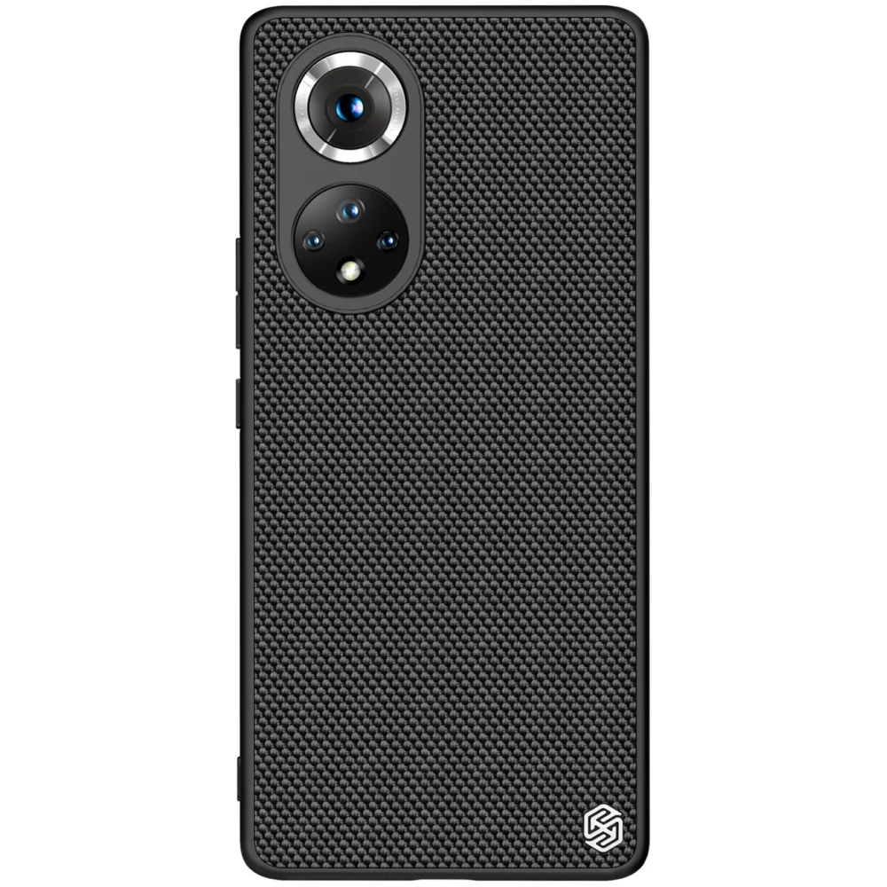 Nillkin Textured Case durable reinforced case with gel frame and nylon back for Honor 50 Pro blackeng