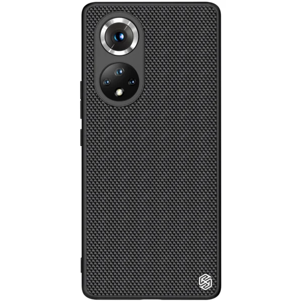 Nillkin Textured Case durable reinforced case with gel frame and nylon back for Honor 50 Pro blackeng
