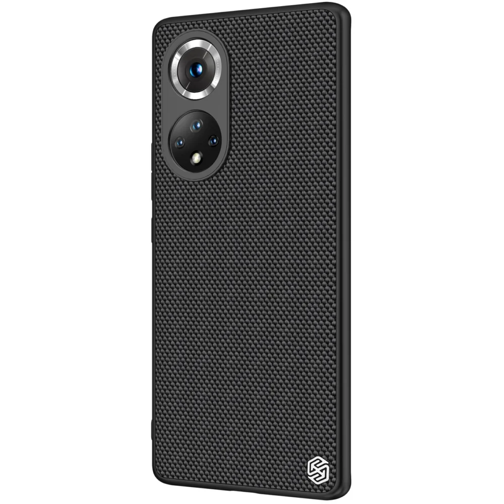 Nillkin Textured Case durable reinforced case with gel frame and nylon back for Honor 50 Pro blackeng