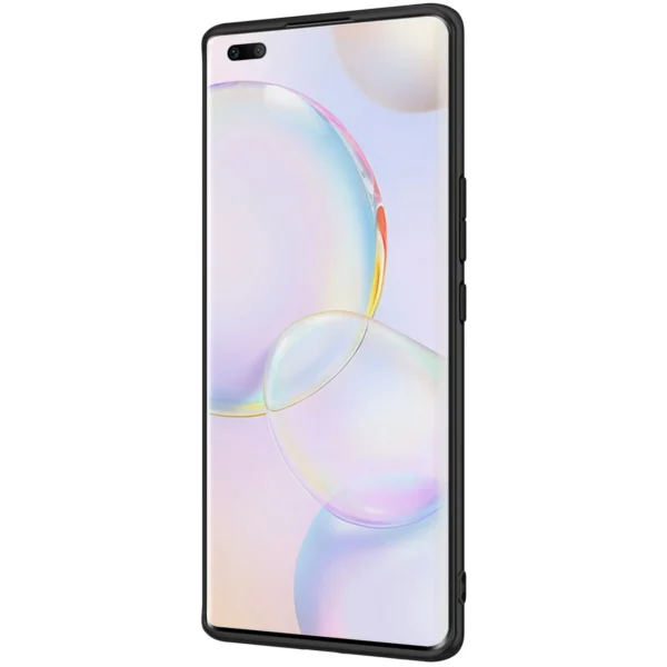 Nillkin Textured Case durable reinforced case with gel frame and nylon back for Honor 50 Pro blackeng