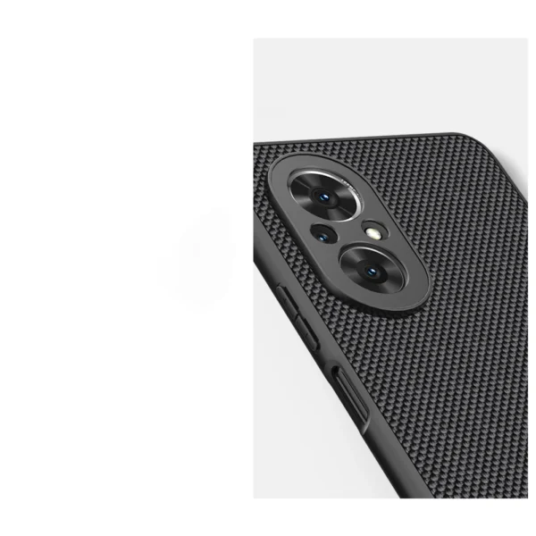 Nillkin Textured Case durable reinforced case with gel frame and nylon back for Honor 50 SE blackeng