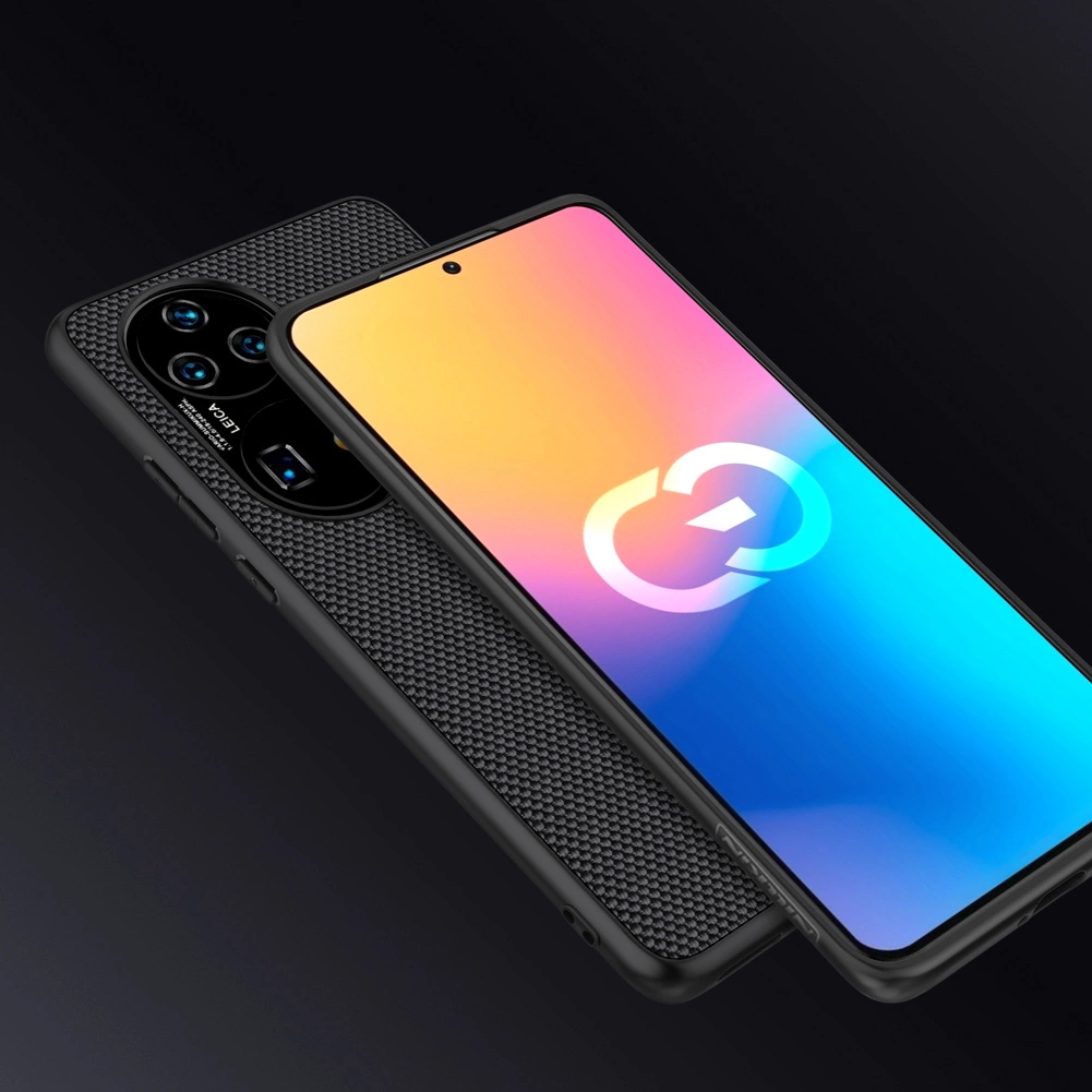 Nillkin Textured Case a durable reinforced case with a gel frame and nylon on the back Huawei P50 Pro blackeng