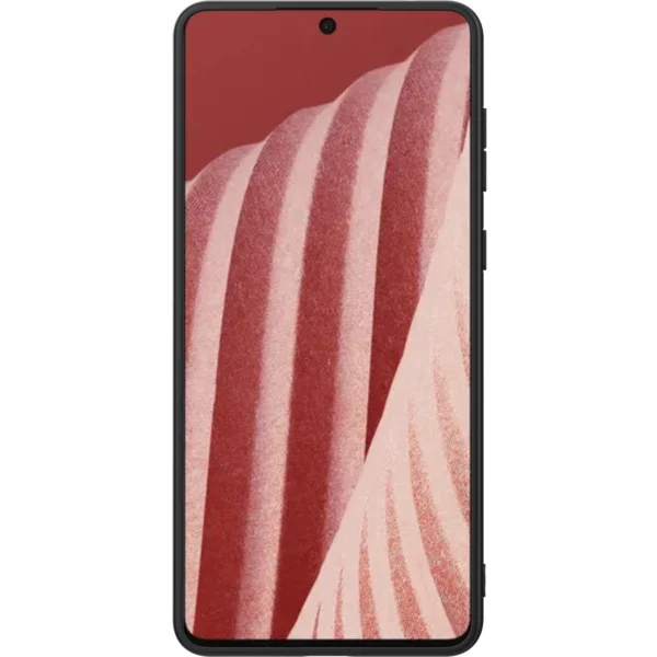 Nillkin Textured Case durable reinforced case with gel frame and nylon back for Samsung Galaxy A73 blackeng